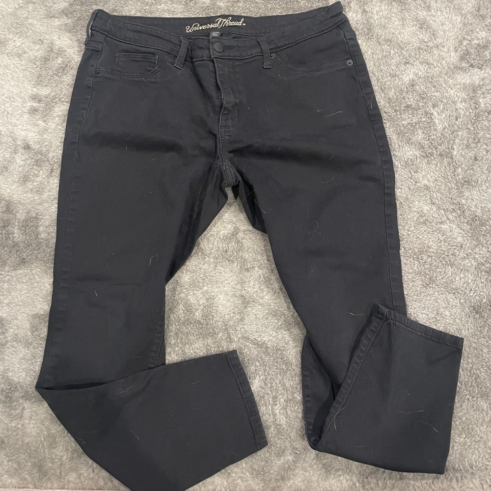 Worn Black Universal Thread Jeans 12S